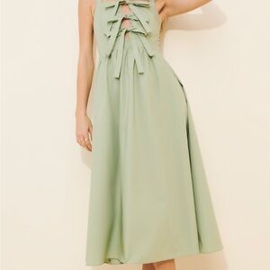 Glamorous Green Midi Dress